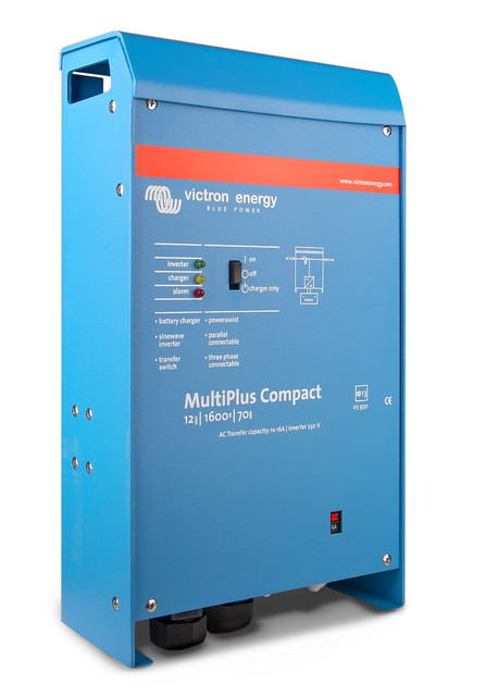 Měnič/nabíječ Victron Energy MultiPlus C 24V/1600VA/40A-16A, 1300W