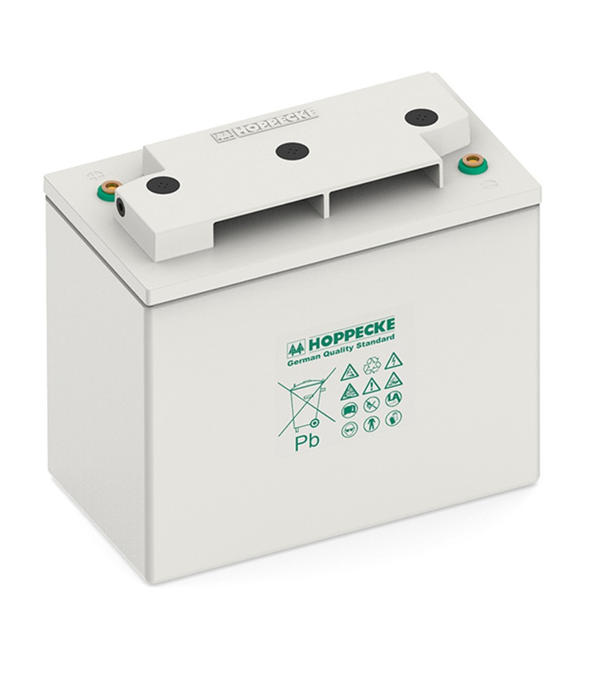 AGM trakční baterie Hoppecke Trac bloc 6 TB 220, 6V / 220Ah C5, 226Ah C20, póly AP autobateriové, 3213307222