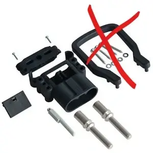 Konektor Rema Euro DIN 160A, 95029-01, průřez kabelu 16mm2, nabíječ/zástrčka