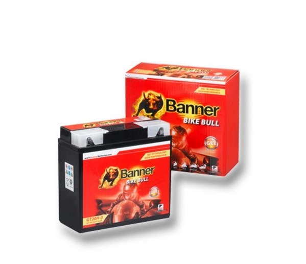 Motobaterie Banner Bike Bull GEL 52101, GT20H-3 (51913 - BMW), 12V - 19Ah