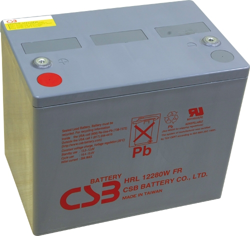 akumulátor CSB HRL12280W/FR - 12V / 75Ah