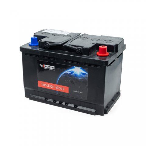 fg-FORTE 6GEL L3 Gelový trakční blok, 12V, 52Ah C5
