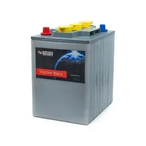 fg-FORTE 3PT180 WET trakční blok 6V 180Ah C5 240Ah C20 242 x 190 x 275 mm