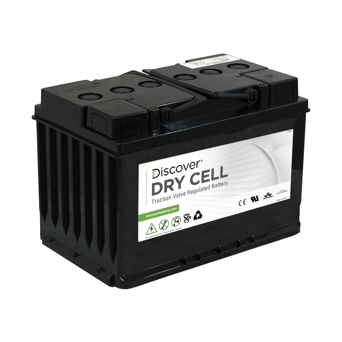 AGM trakční akumulátor Discover EV512A-70, 12V, 64Ah (C20), 60Ah C5