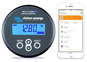 Monitoring kapacity akumulátoru Victron Energy BMV 712 Smart