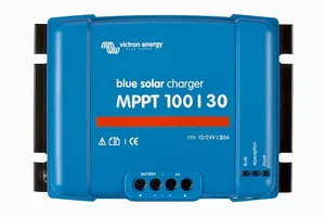 MPPT solární regulátor Victron Energy 100/30 napětí panelů 100V, 30A, Baterie 12V/440Wp nebo 24V/880Wp