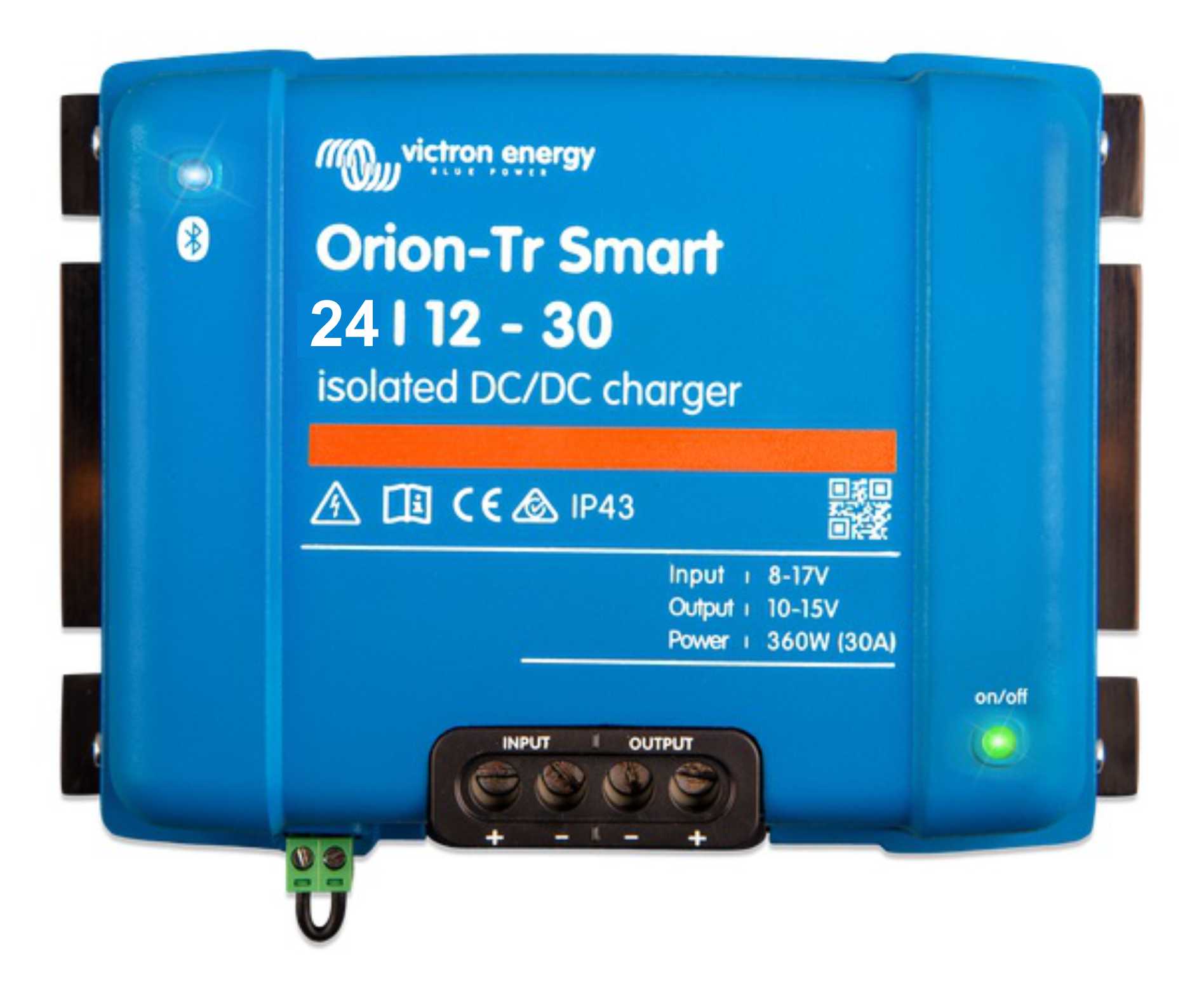 DC-DC nabíječka Victron Energy, Orion-Tr Smart - 24V DC na 12V DC, 30A (360W) izolovaná