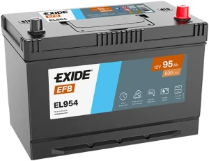 Autobaterie EXIDE START-STOP EFB 95Ah 12V 800A EL954 306x173x222