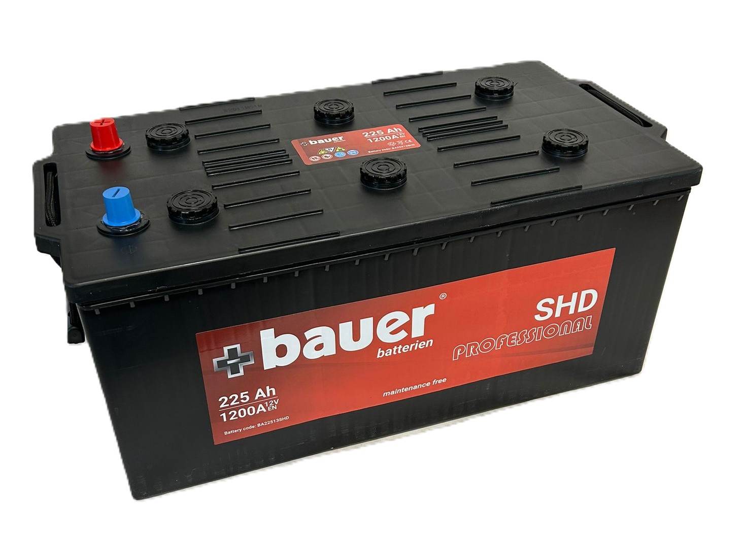 Autobaterie BAUER Professional SHD 225Ah 12V 1200A 517x273x212(240)