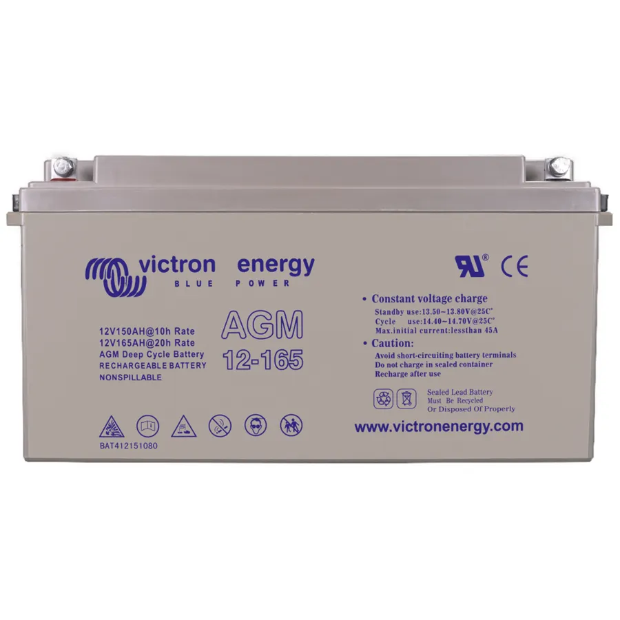 Akumulátor Victron Energy AGM Super Cycle 12V, 165Ah C20