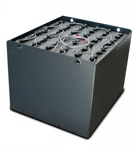 Trakční baterie BCH Battery 48V 6PzS690 s Aquamatic systémem, 827 x 735 x 612/627 mm DIN A