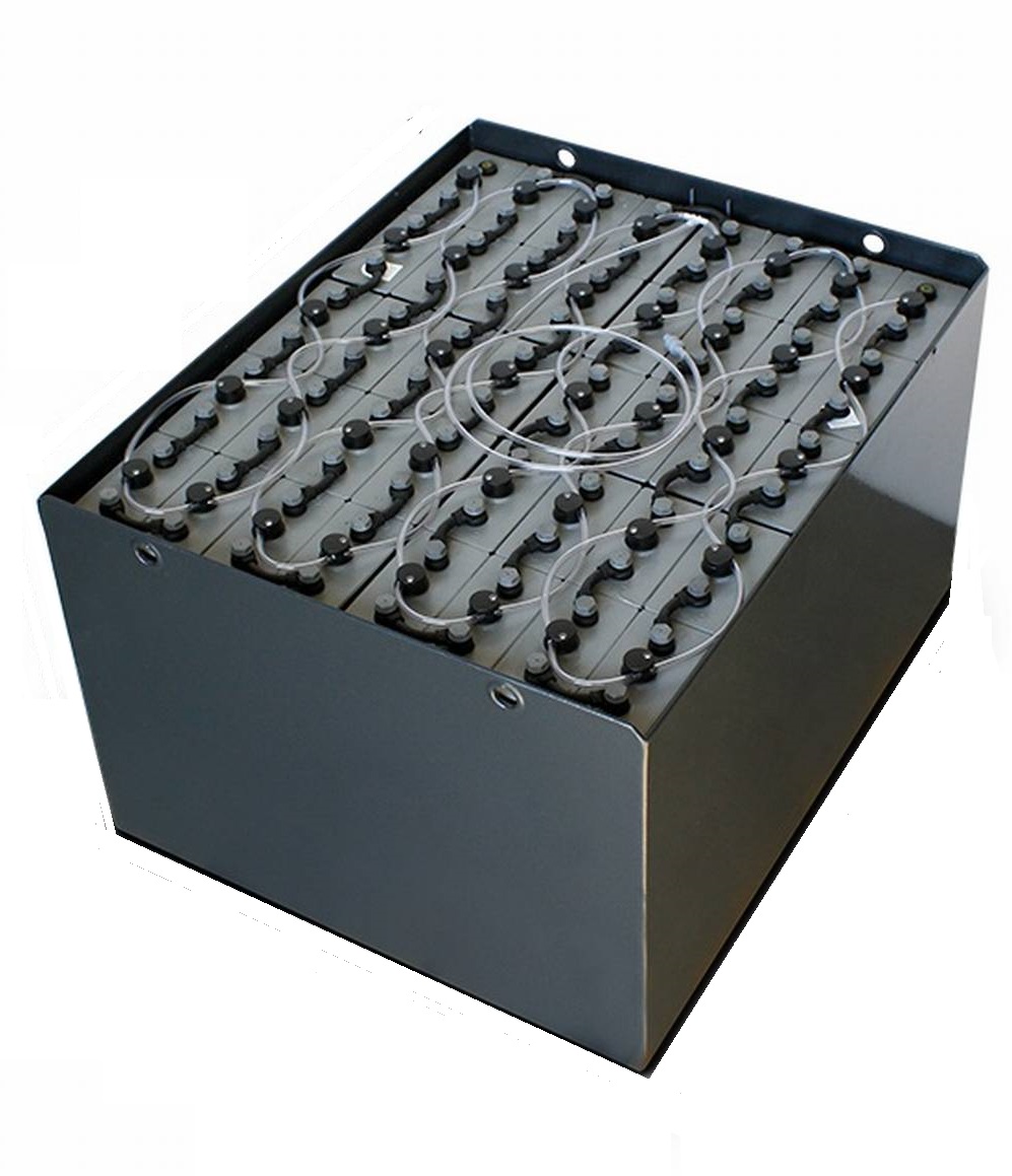 Trakční baterie BCH Battery 80V 5PzS625 s Aquamatic systémem, 1023 x 849 x 612/627 mm DIN A