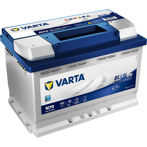 Varta Blue Dynamic EFB start-stop 70Ah/12V 650A (570 500 065)