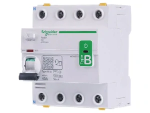 Proudový chránič RCD 4P 40A 30mA typ B-EV 400V A9Z61440