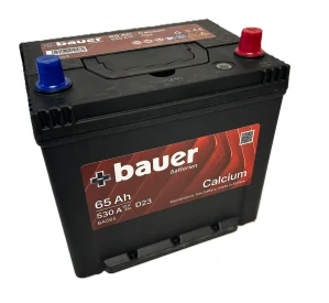 Autobaterie BAUER Calcium Japan (Asia) 65Ah 12V 530A BA565 232x173x225