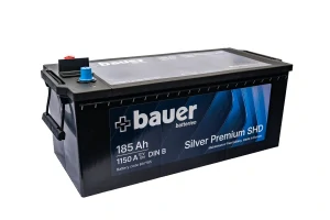 Autobaterie BAUER Silver Premium SHD 185Ah 12V 1150A BA7185 513x223x195/223