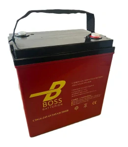 baterie BOSS Deep Cycle CARBON GEL 6V 245 Ah 260x180x265/272 M8 3200 cyklů