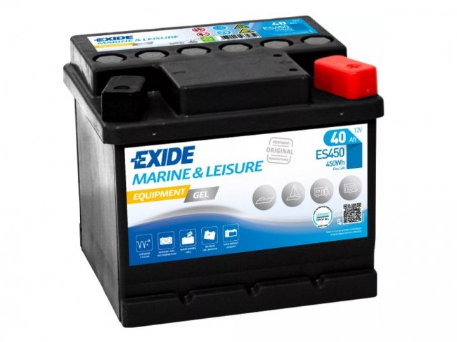 Trakční baterie EXIDE EQUIPMENT GEL ES450, 40Ah, 12V