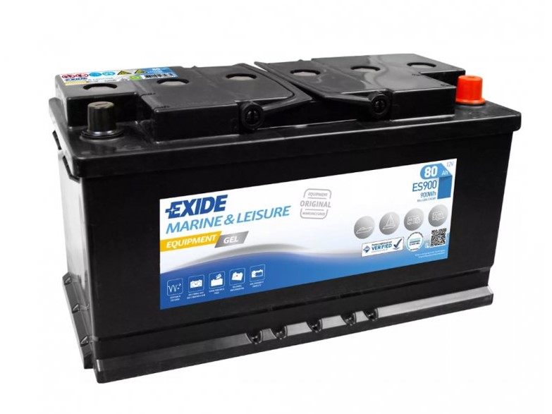 Trakční baterie EXIDE EQUIPMENT GEL ES900, 80Ah, 12V