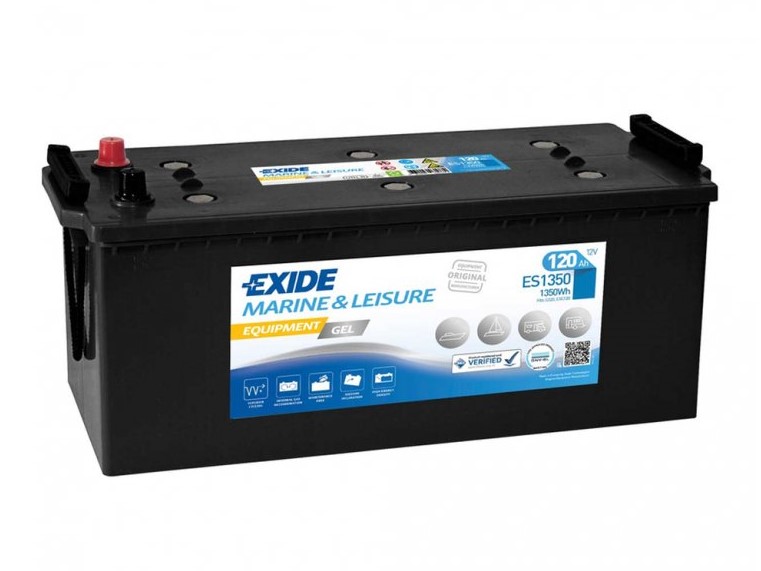 Trakční baterie EXIDE EQUIPMENT GEL ES1350, 120Ah, 12V, 1350Wh