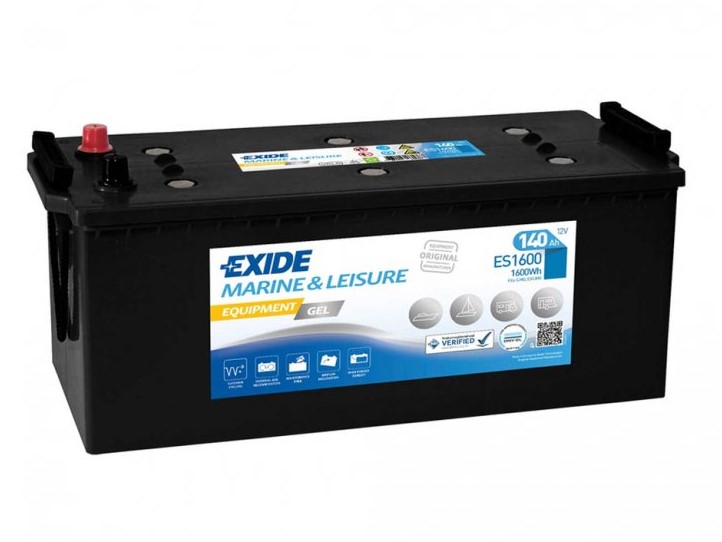 Trakční baterie EXIDE EQUIPMENT GEL ES1600, 140Ah, 12V, 1600Wh