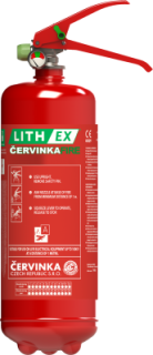 Hasicí přístroj k hašení lithiových baterií AVD LITH EX2 - 2 l